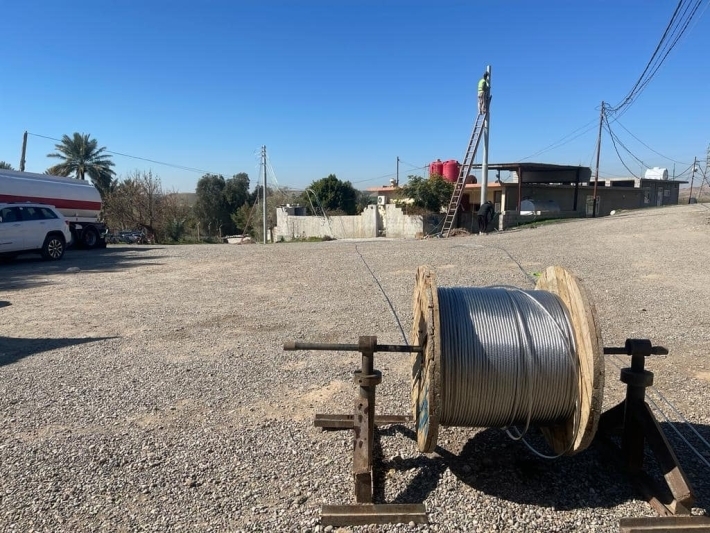 بكلفة 66 مليون دينار .. تنفيذ مشروع كهرباء ضمن حدود إدارة گرمیان