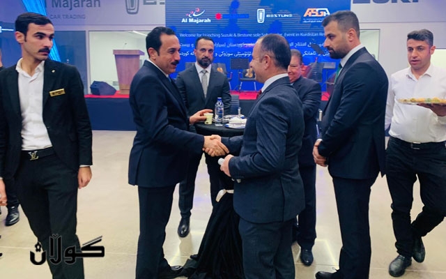 بە ئامادەبوونی پارێزگاری هەولێر مەراسیمی پەردەلادان لەسەر تازەترین ئۆتۆمبیلی كارەبایی بەرێوەچوو