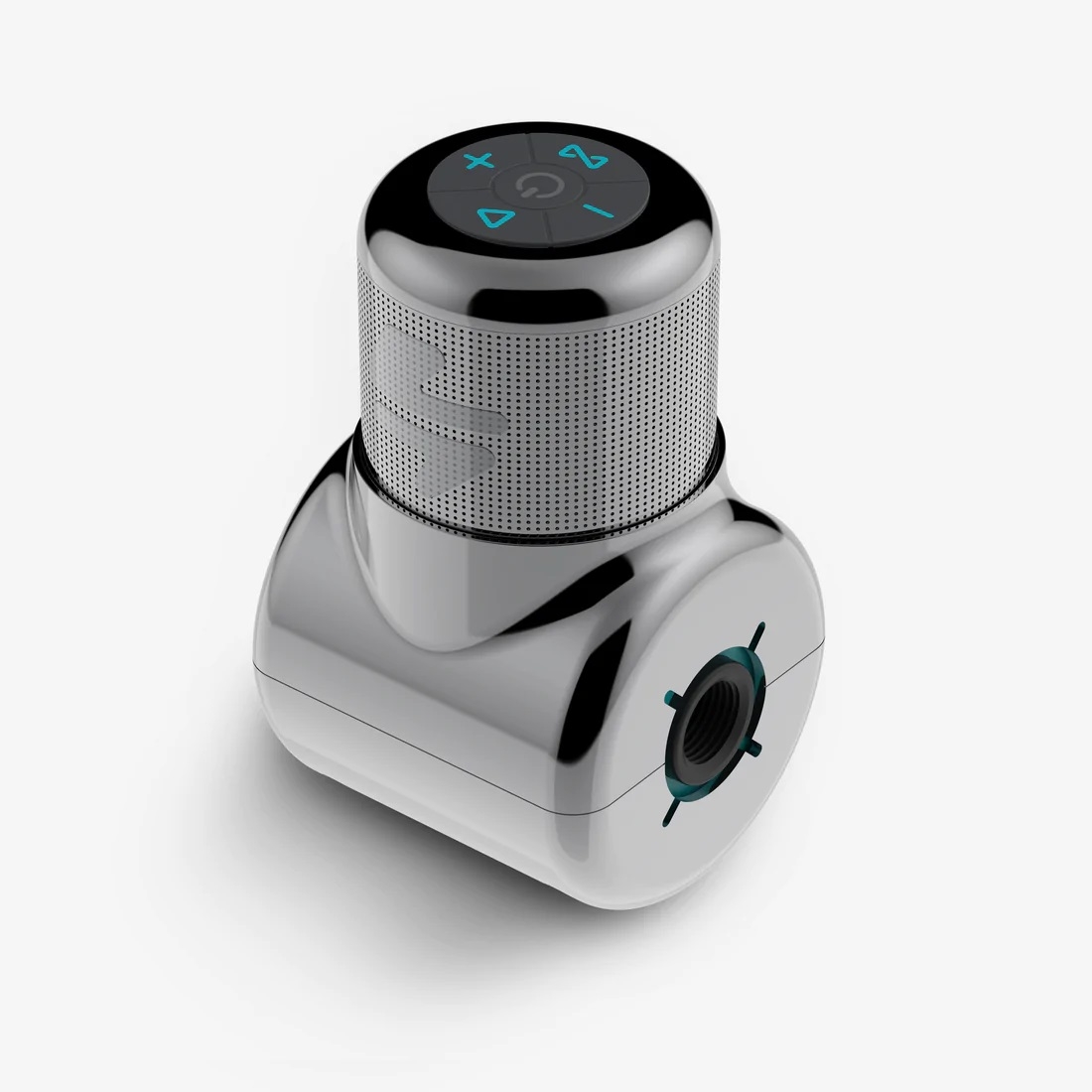 سپیكەرێك بە ئاوی گەرم  بارگاوی دەكرێت