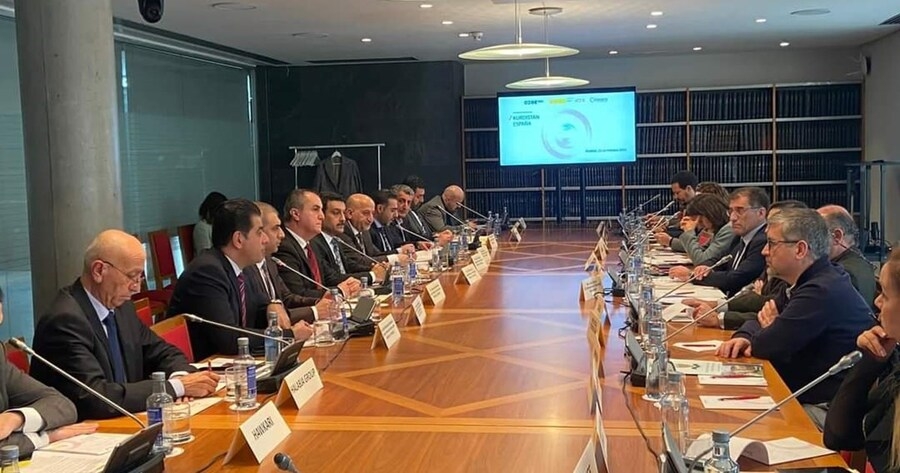 Kurdistan û Îspanya têkiliyên xwe bihêztir dikin