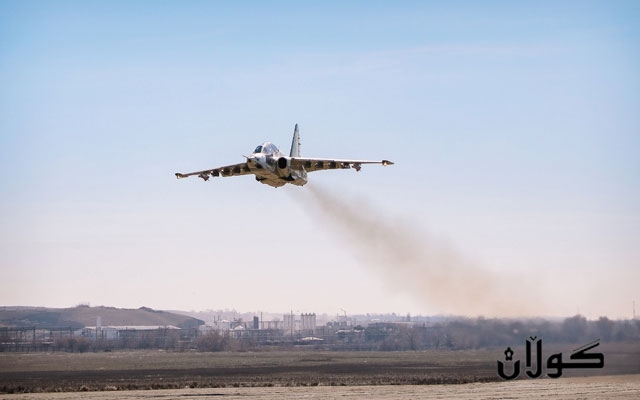 کەوتنەخوارەوەی فڕۆکەیەکی جەنگی سوپای ڕووسیا لە سنووری ئۆکرانیا