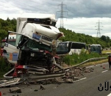 بەهۆی ڕووداوی ئۆتۆمبێل ١٤ کەس گیانیان لەدەستدا