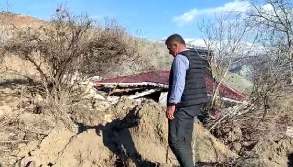 Erd liviya û 15 xanî wenda bûn