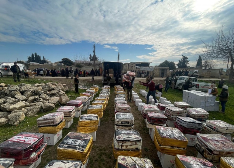 هەڵمەتە فریاگوزارییەكانی(BCF) لە توركیا و سووریا بەردەوامە