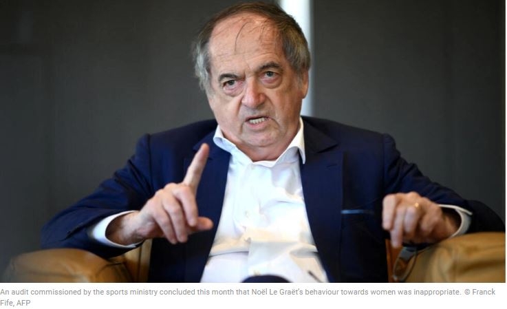 French football chief Noël Le Graët resigns amid sexual harassment probe