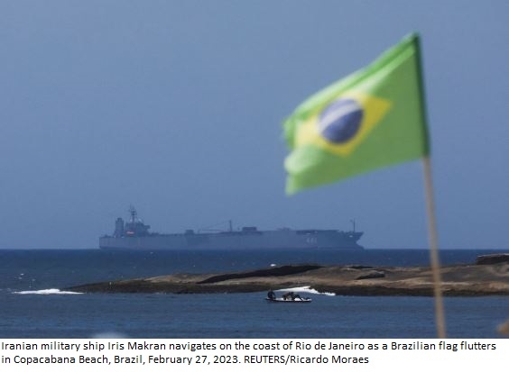 Brazil allows two Iranian warships to dock in Rio despite US pressure