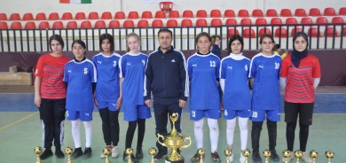 كچانى مه‌خمور بوونه‌ پاڵه‌وانى فوتساڵى په‌روه‌رده‌كان بوون