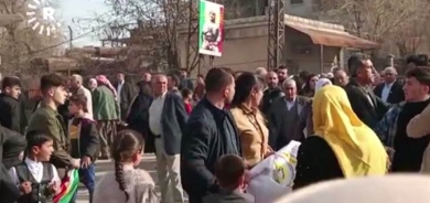 Li Dirbêsiyê Ciwanên Şoreşger êrîşî çalakiya bîranîna Mela Mistefa Barzanî kirin