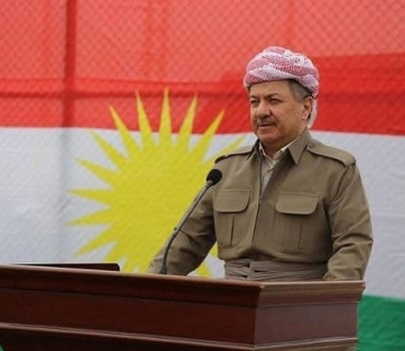 پەیامی سەرۆك بارزانی بە بۆنەی یادی ڕاپەڕین