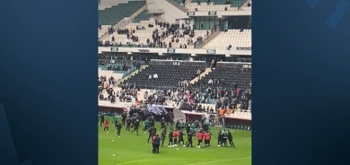 Amedspor: Yarîzanên Bursasporê êrîşî yarîzanên tîma me kirin