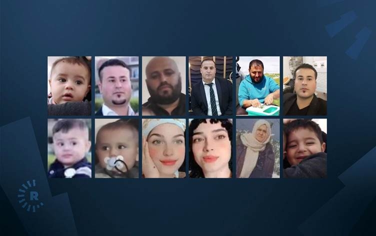 nasnameya 12 Kurdên li Lîbiyayê xeniqîne hat eşkere kirin