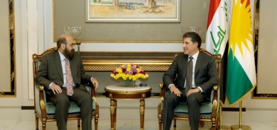 President Nechirvan Barzani receives Mir Hazim Tahsin Beg of Yezidis