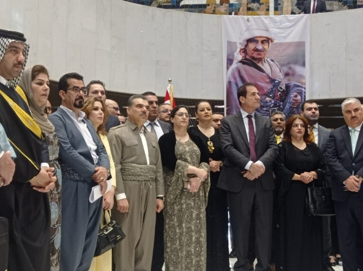 إحياء ذكرى ميلاد الخالد مصطفى بارزاني وانتفاضة كوردستان وقصف حلبجة بالكيمياوي في البرلمان العراقي