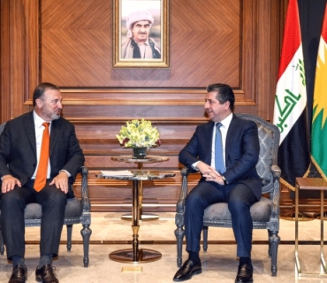 سەرۆکی حکوومەتی هەرێمی کوردستان پێشوازیی لە شاندێکی بانکی جیهانی کرد