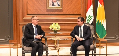 مسرور بارزاني والسفير الايطالي يناقشان سبل تعزيز العلاقات الثنائية