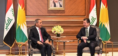 سەرۆکی حکوومەتی هەرێمی کوردستان لە شاری هەولێر له‌گه‌ڵ دادوەر فائق زێدان سەرۆکی ئەنجوومەنی باڵای دادوەريی عێراق کۆبووەوە.