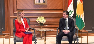 رئيس حكومة إقليم كوردستان يجتمع مع وفد من البرلمان الأوروبي