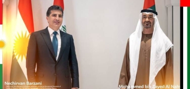 Serokê Herêma Kurdistanê serdana Îmaratê dike