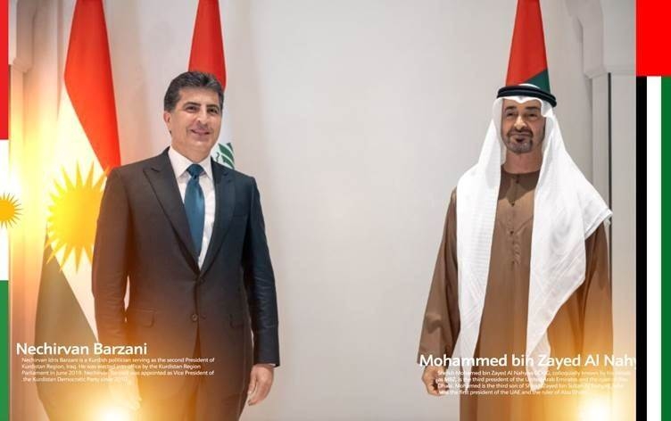 Serokê Herêma Kurdistanê serdana Îmaratê dike