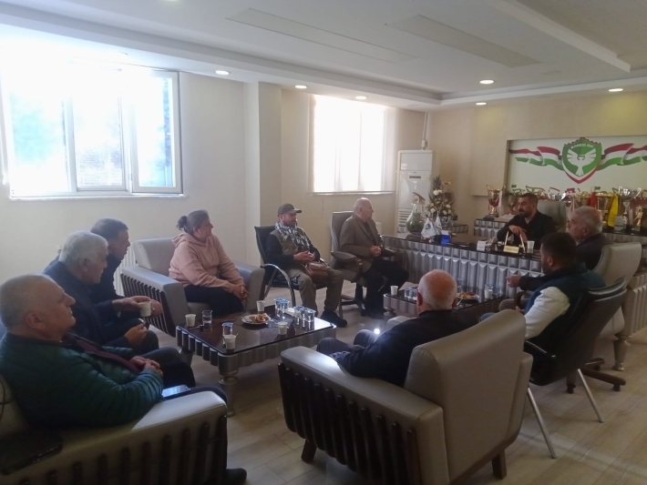 Şandeya hevbeş a TDK-TEVGERê û PAKê serdana Amedsporê kirin