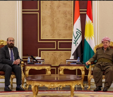 سەرۆك بارزانی لەگەڵ میری ئێزیدیان و بابا شێخ و ئەنجوومەنی ڕۆحانیی ئێزیدی كۆبوویەوە