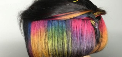 مۆدی قژی ڕەنگاوڕەنگ