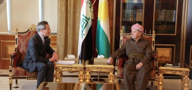 الرئيس بارزاني يستقبل وفدا من الإتحاد الوطني لقدامى المحاربين الفرنسيين