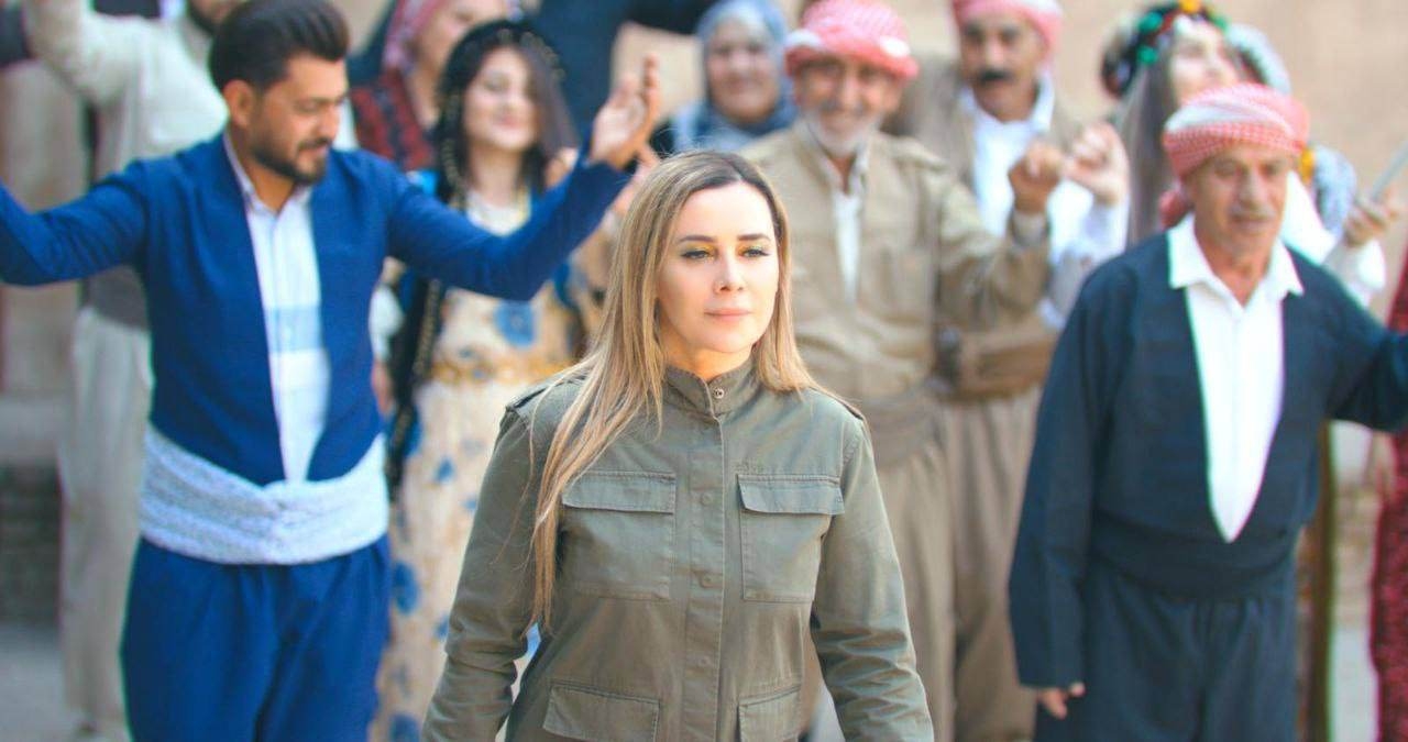 الفنانة آلين: الخالد بارزاني قاتَلَ من أجل أجزاء كوردستان الأربعة دون تمييز