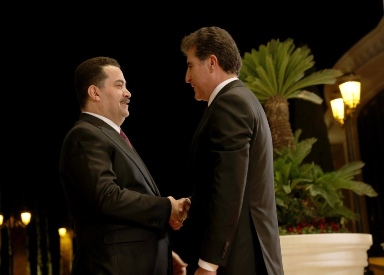 سه‌رۆك نێچیرڤان بارزانی و ئه‌لسوودانی دۆخی گشتیی عێراق تاوتوێ ده‌كه‌ن