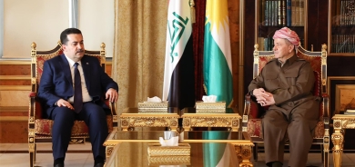 الرئيس بارزاني يجدد دعمه لحكومة محمد شياع السوداني