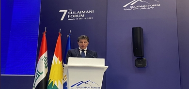 رئیس الاقلیم يدعو لتخصيص ميزانية لحلبجة والاسراع بتشريع قانون النفط والغاز