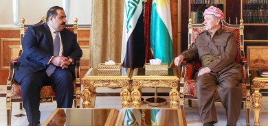 الرئيس بارزاني يستقبل رئيس تحالف عزم