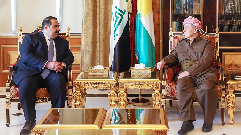 الرئيس بارزاني يستقبل رئيس تحالف عزم