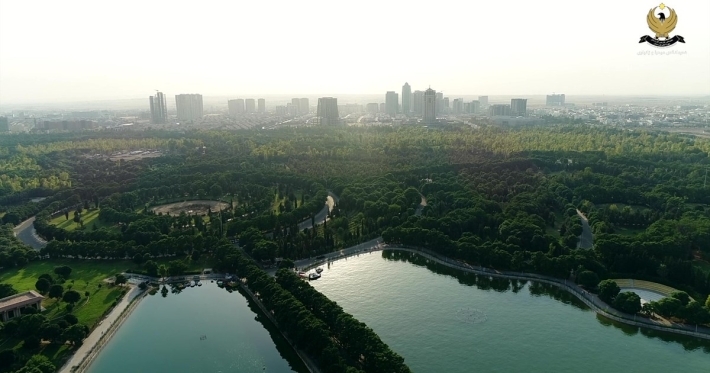 القطاع الخاص ينخرط في إنشاء 600 ألف متر مربع من المساحات الخضراء بإقليم كوردستان