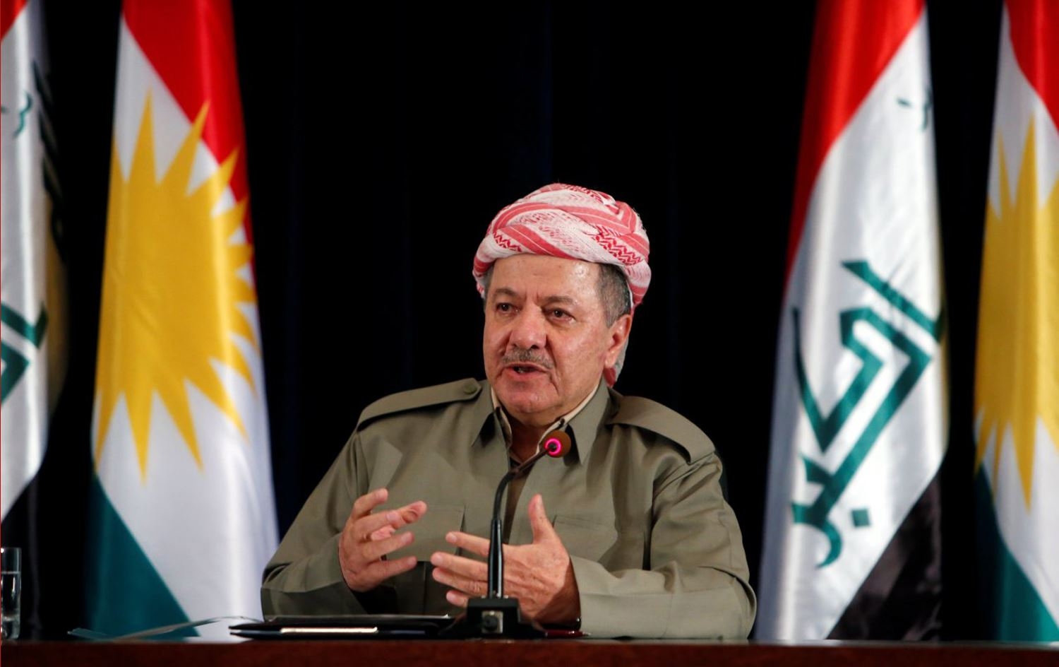 پەیامی سەرۆک بارزانی لە یادی سی و پێنج ساڵەی کیمیابارانکردنی هەڵەبجە