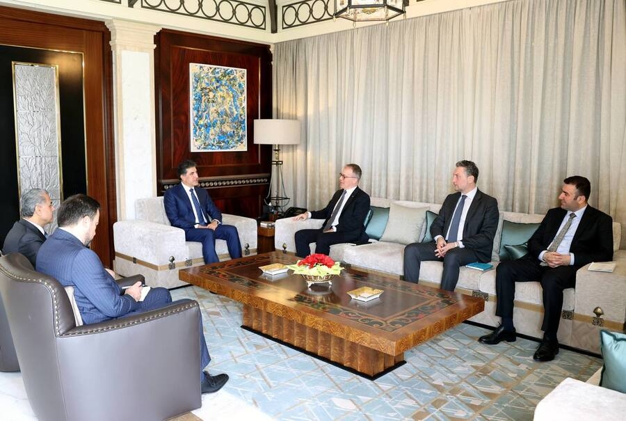 Serokê herêmê li gel balyozê Îtalyayê civiya