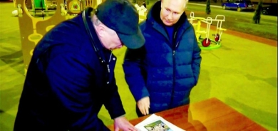 كييف تندد بزيارة بوتين إلى ماريوبول