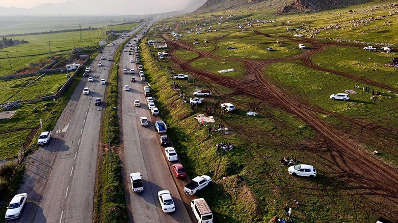 مرور أربيل تعلن خطتها لايام عيد نوروز