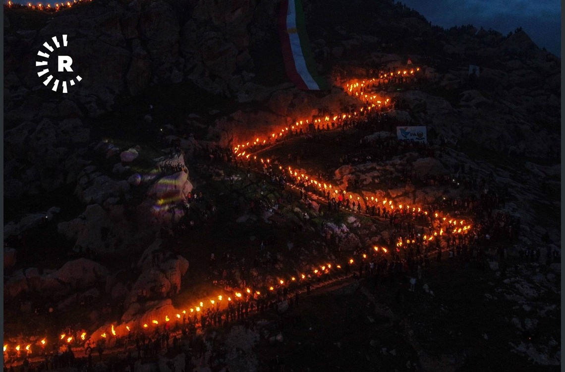 Ji paytexta Newrozê Akrê dîmenên rengîn