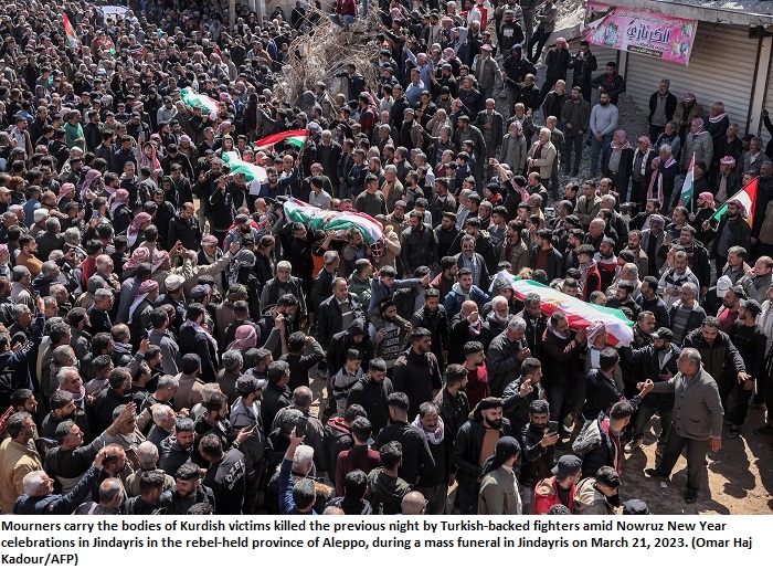 Killing of Kurds in northern Syria sparks protests, tensions