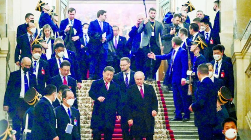 بوتين وشي يتعهدان بـ«نظام عالمي جديد»