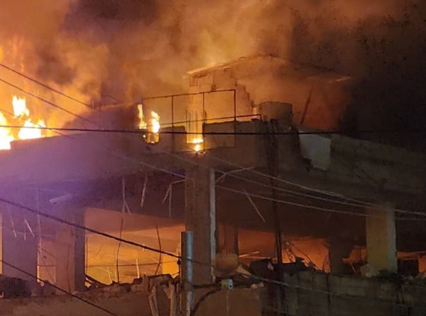 جرحى واحتراق منازل بانفجار منظومة غاز في سوران أربيل