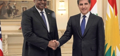 سه‌رۆك نێچيرڤان بارزانى، نامه‌يه‌كى له‌ وه‌زيرى به‌رگريى ئه‌مه‌ريكاوه‌ پێده‌گات