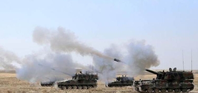 Hêzên Tirkiye gundên Til Temir topbaran kirin