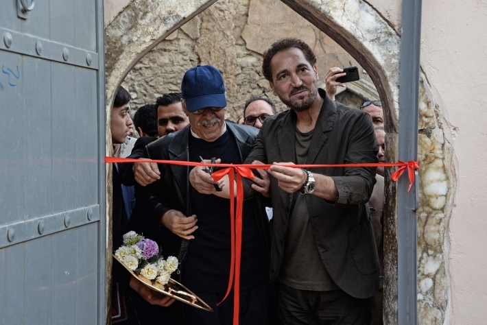 الموسيقار نصير شمه يفتتح بيت العود في الموصل القديمة