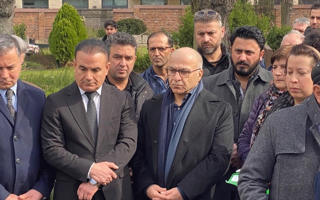 بە‌ خاكسپاردنی تە‌رمی ھە‌ڤاڵ فە‌وزی ئە‌سعە‌د لە‌ ئە‌ڵمانیا بە‌رێوە‌چوو