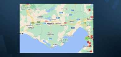 Li Edenê sê erdhejên li pey hev çêbûn