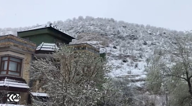 Li deverên çiyayî yên Herêma Kurdistanê barîna berfê dest pê kir