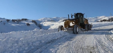Li Wan û Bedlîsê ji ber berfê rêyên 163 gundan hatin girtin