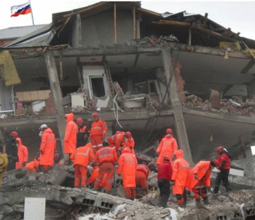 بوومەلەرزەیەکی بەهێز ڕووسیای هەژاند